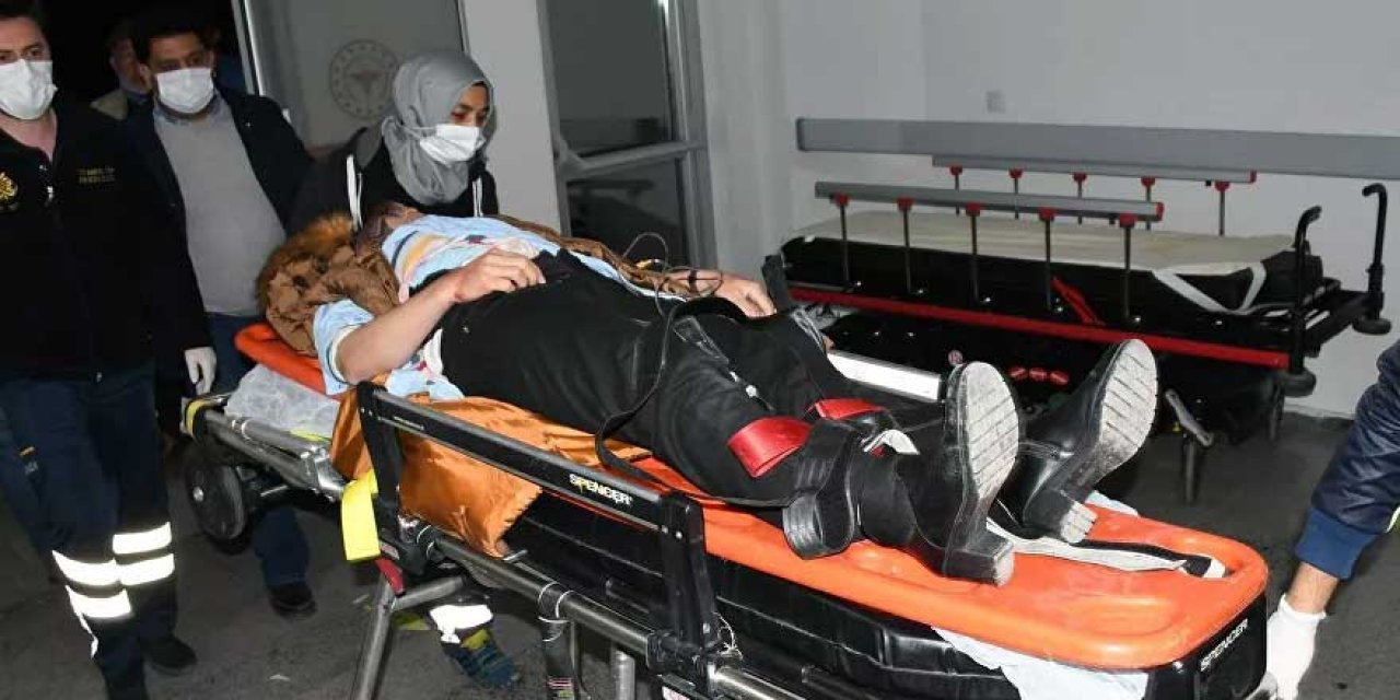 Aksaray'da şok olay! Kendini reddeden kadını kaçırmak istedi gelmeyince sırtından bıçakladı