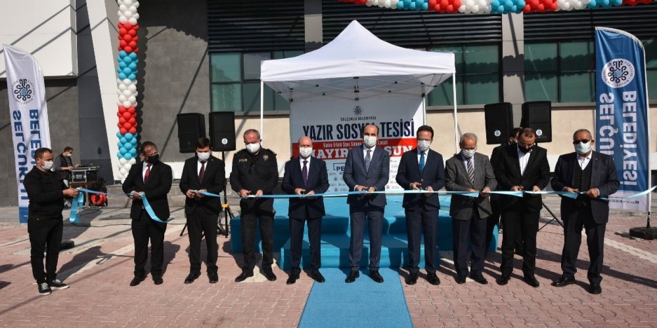 Konya'nın en büyük mahallesine bir sosyal tesis daha eklendi