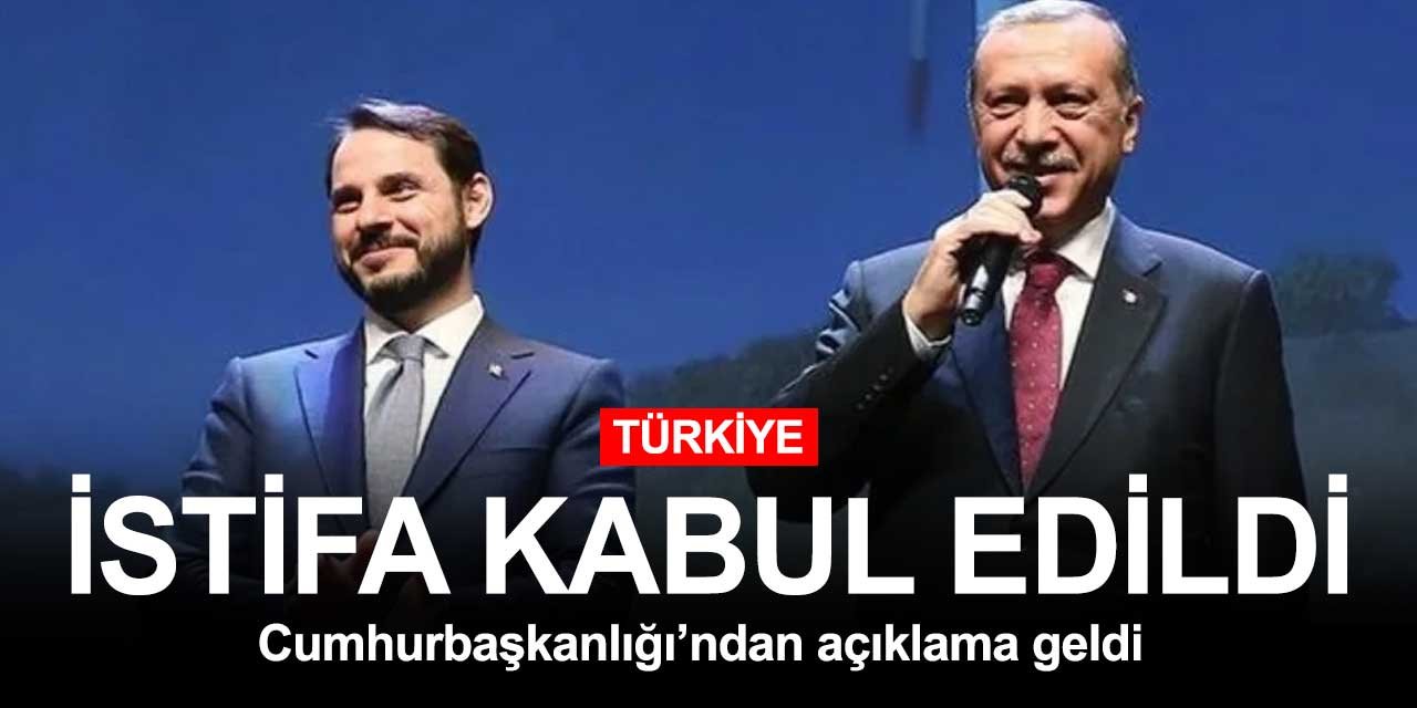 Berat Albayrak'la ilgili son dakika gelişmesi daha! İletişim Başkanlığı bildirdi