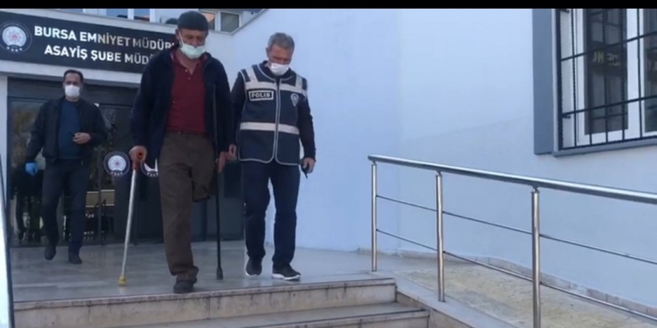 Tek bacaklı fuhuş patronu polisten kaçamadı