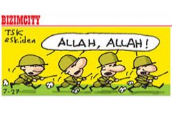 TSK'yı kızdıracak karikatür