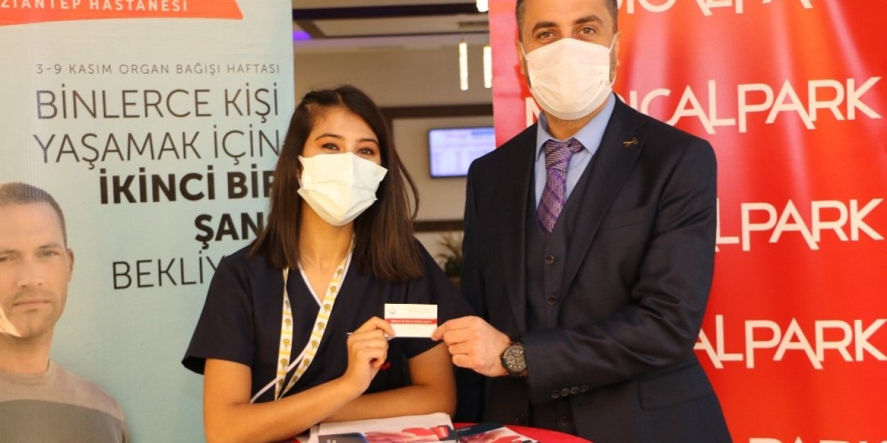 Medical Park Gaziantep Hastanesi’nde organ bağışı standı
