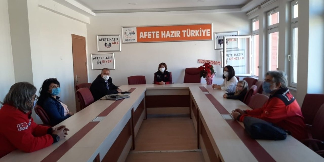 Odunpazarı Kent Konseyi’nden AFAD’a nezaket ziyareti