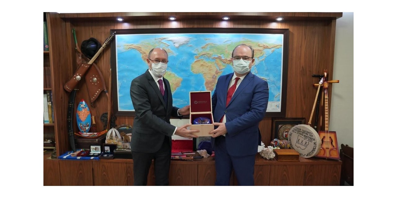 Rektör Erdal, Bakan Yardımcısı Çam’ı ziyaret etti