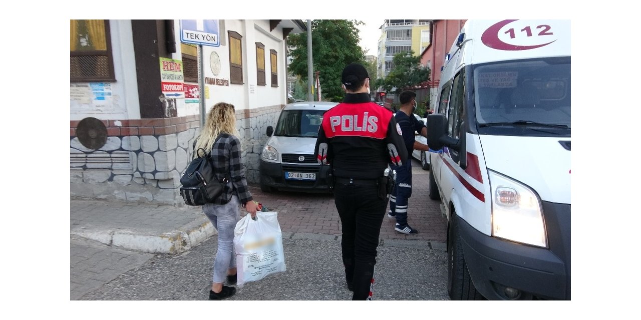 Karantinadan kaçan kadın uygulamaya takıldı