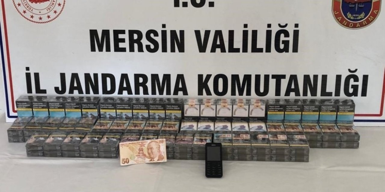 Mersin’de market hırsızı 5 şüpheli jandarma ekiplerince yakalandı