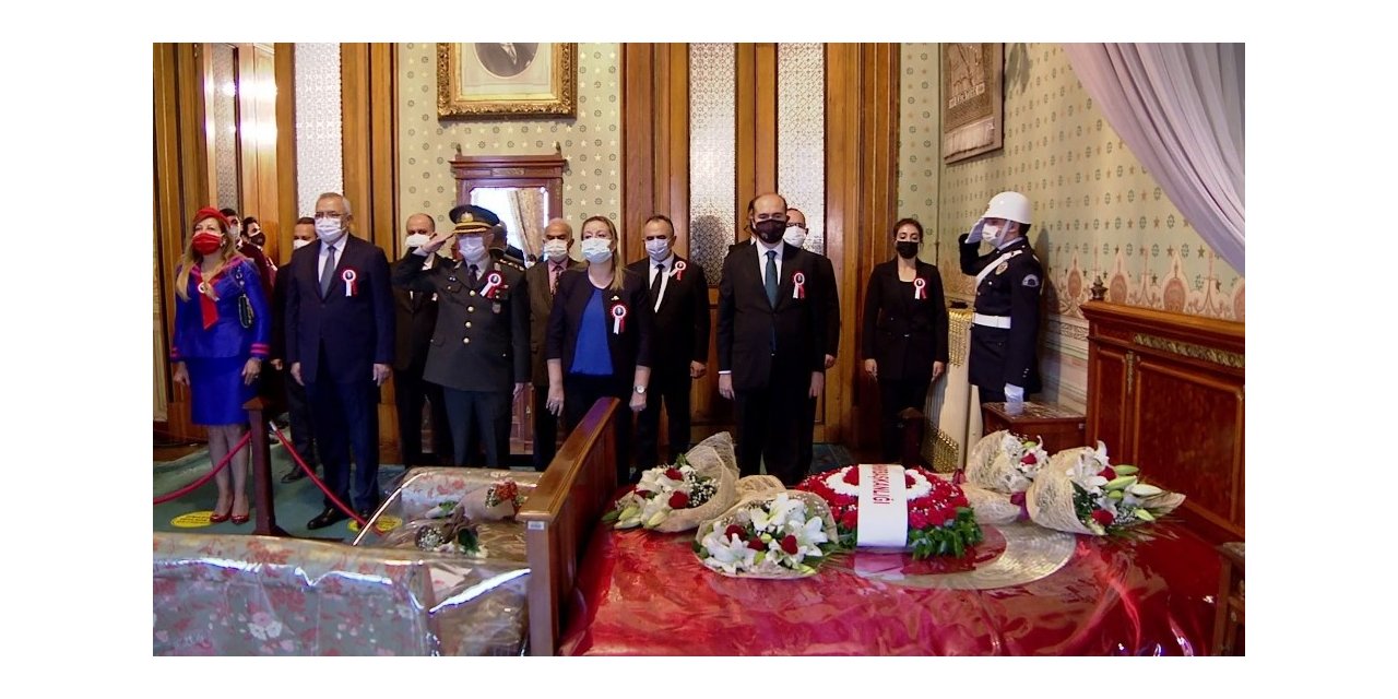 Gazi Mustafa Kemal Atatürk, vefatının 82’nci yıl dönümünde Dolmabahçe Sarayı’nda anıldı