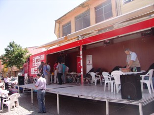 Kan Bağışı Tır'ı Akşehir'de