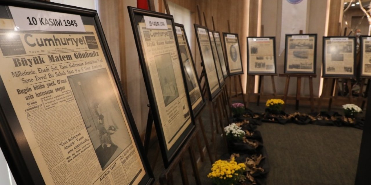"O Gün’ün Gazeteleri" Büyükçekmece’de sergilendi