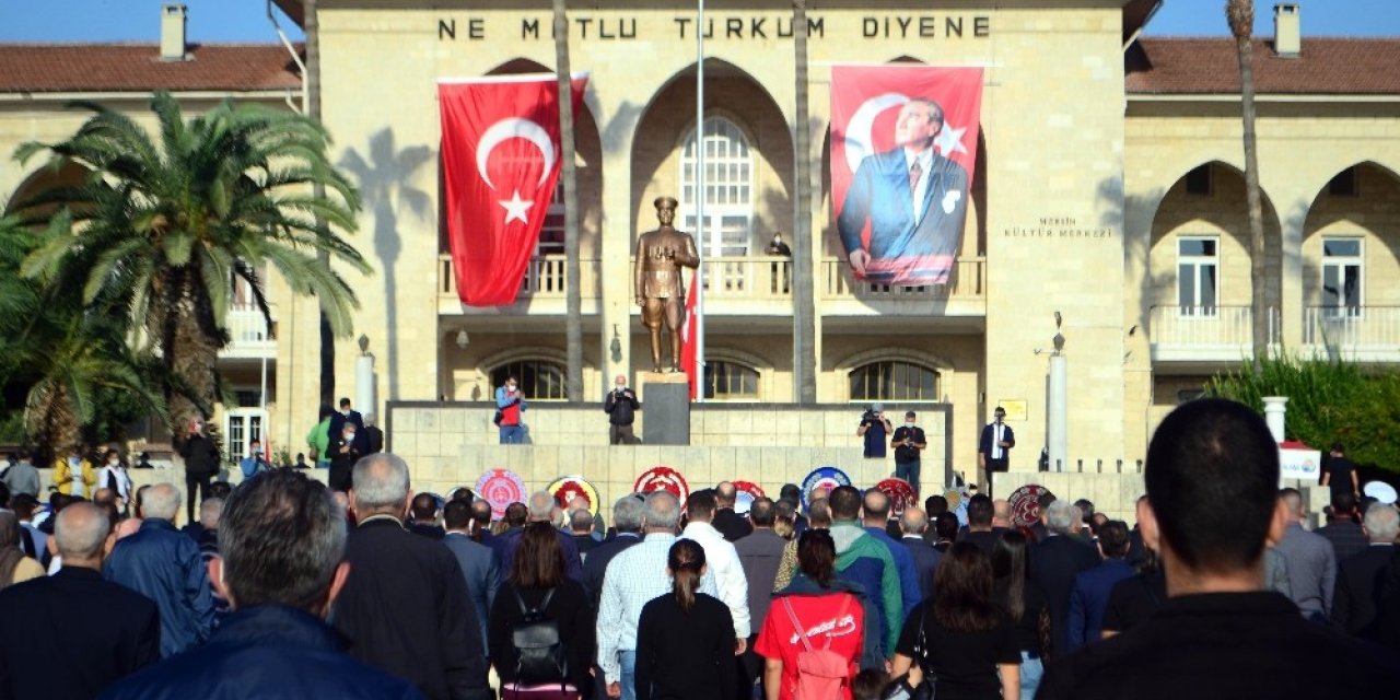 Atatürk, Mersin’de törenlerle anıldı