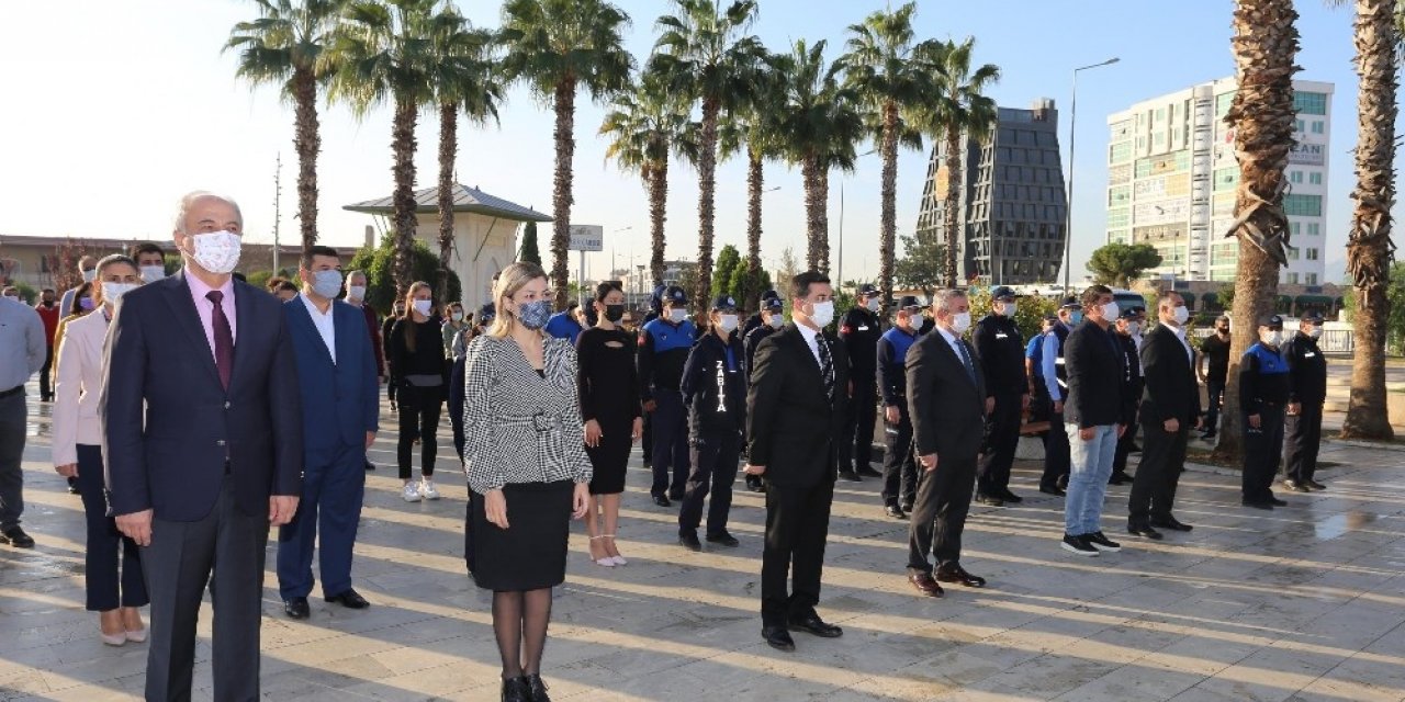 Kepez’de 10 Kasım Atatürk’ü anma töreni