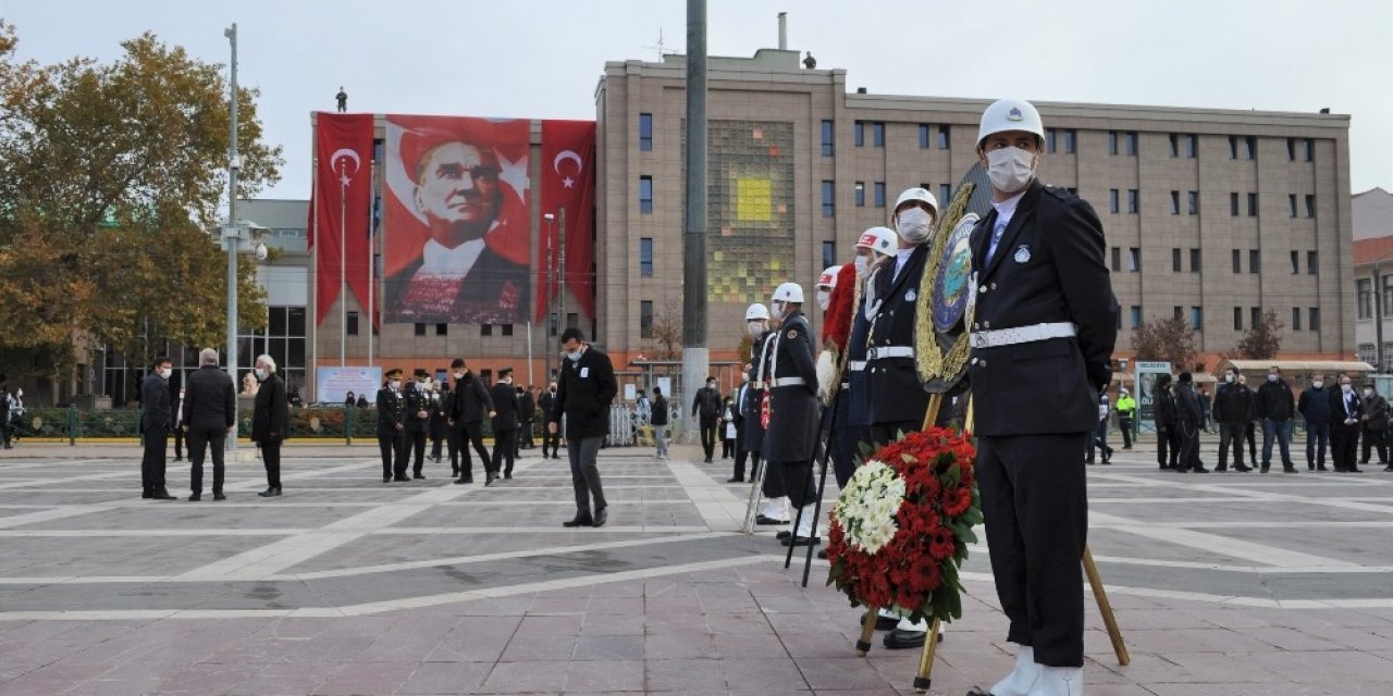 Eskişehir’de 10 Kasım Atatürk’ü anma töreni düzenlendi