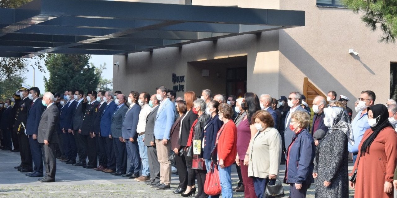 Lapseki’de 10 Kasım Atatürk’ü Anma töreni