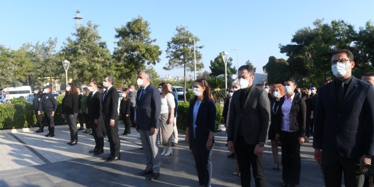 Konyaaltı’nda 10 Kasım Atatürk’ü Anma Töreni