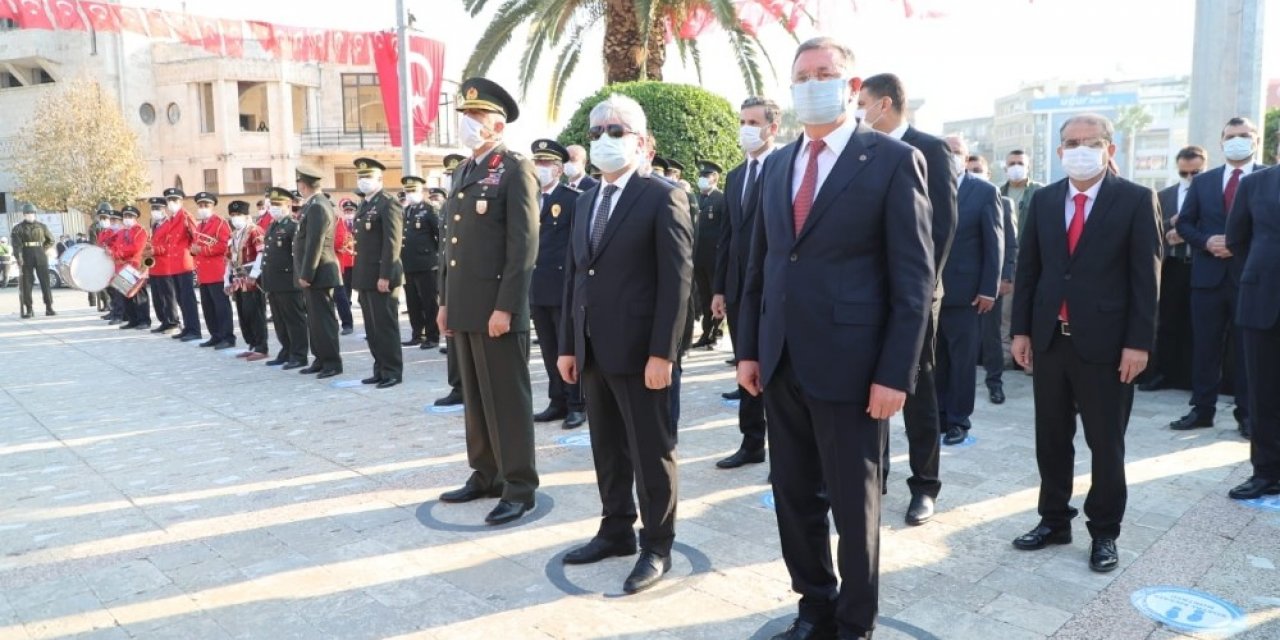 Atatürk Hatay’da törenle anıldı