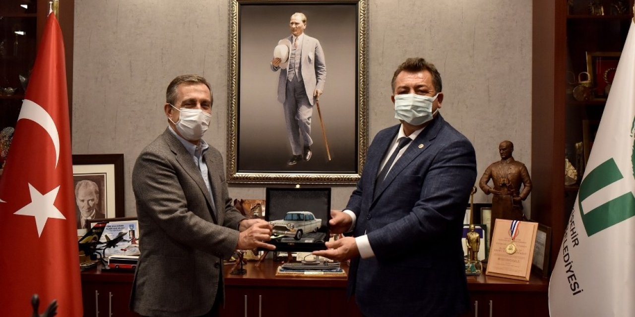 Milletvekili Alban’dan Başkan Ataç’a ziyaret