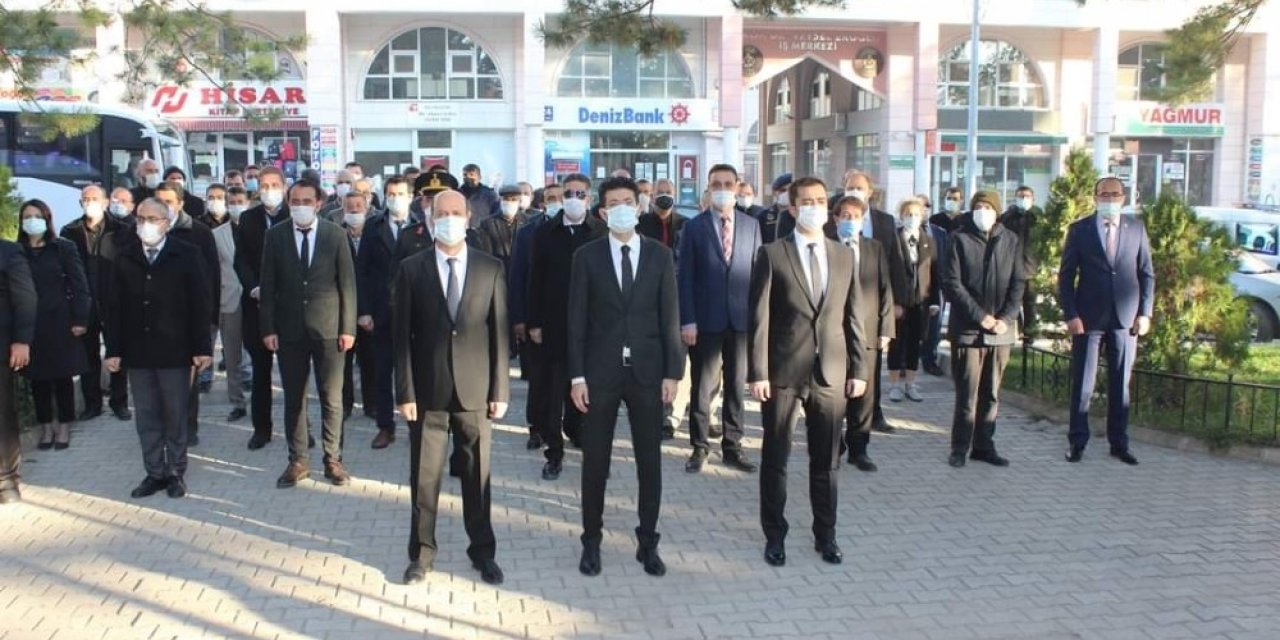 Şuhut’ta 10 Kasım Atatürk’ü Anma töreni