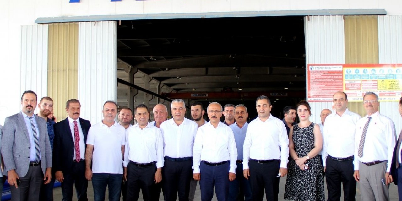 Mehmet Yıldırım’dan Bakan Elvan’a tebrik