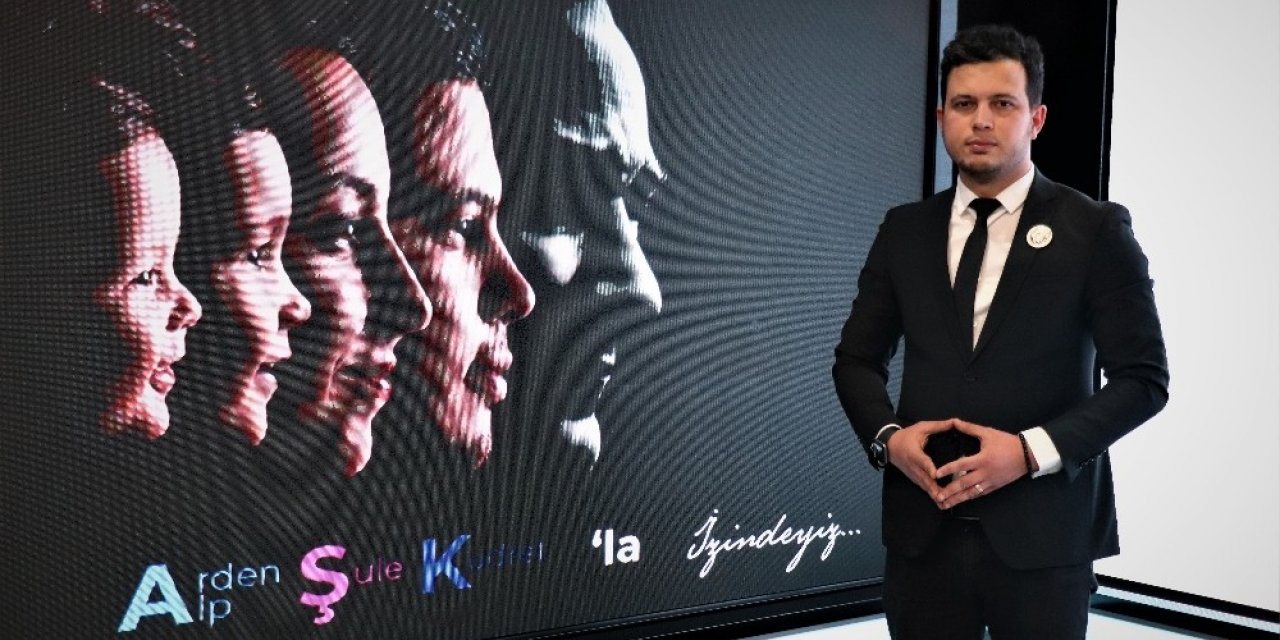 10 Kasım’da işitme engelliler için Gençliğe Hitabeyi ekrandan betimledi