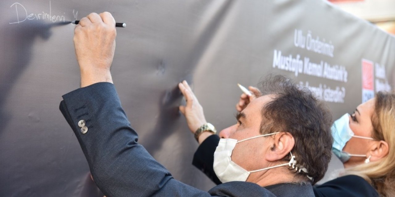 "Atatürk’e Ne Söylemek İsterdin" etkinliği düzenlendi