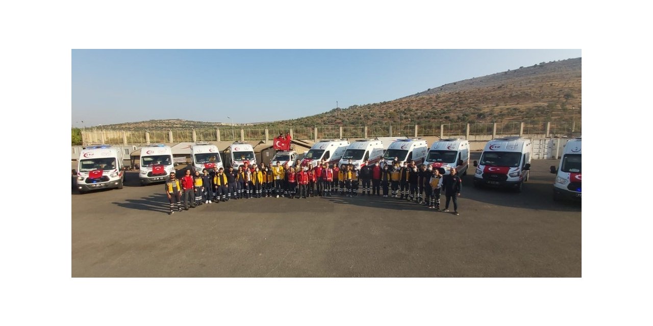 Sınırda nöbet tutan UMKE ekibi Ata’yı andı