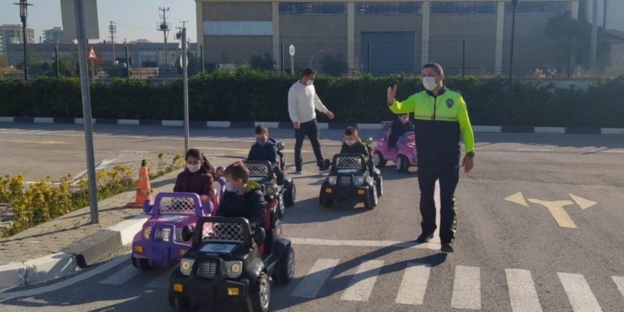 Trafik Eğitim Parkı yeniden çocukların hizmetinde