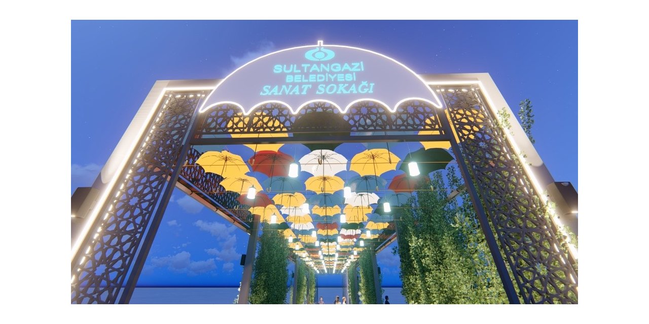 Sultangazi’ye Sanat Sokağı