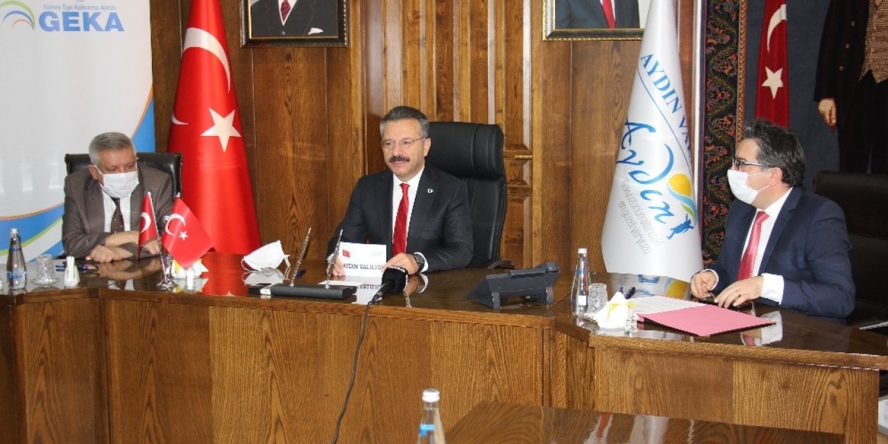 GEKA’nın Karacasu’yu kalkındıracak projesinde imzalar atıldı