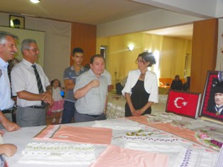 KULMEK'in yılsonu sergisi yapıldı