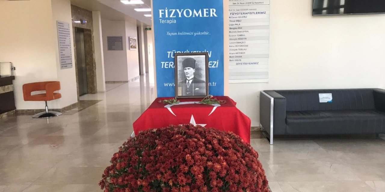 Fizyomer’de Atatürk’ü anma töreni