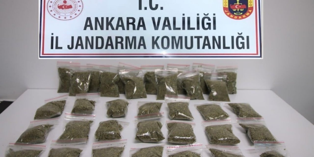 Jandarma uyuşturucu tacirini adım adım takip edip yakaladı