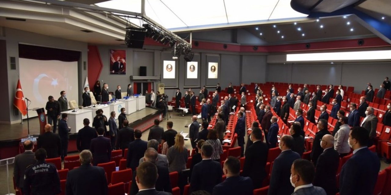 Manisa Büyükşehir Belediye Meclisinden Ata’ya saygı