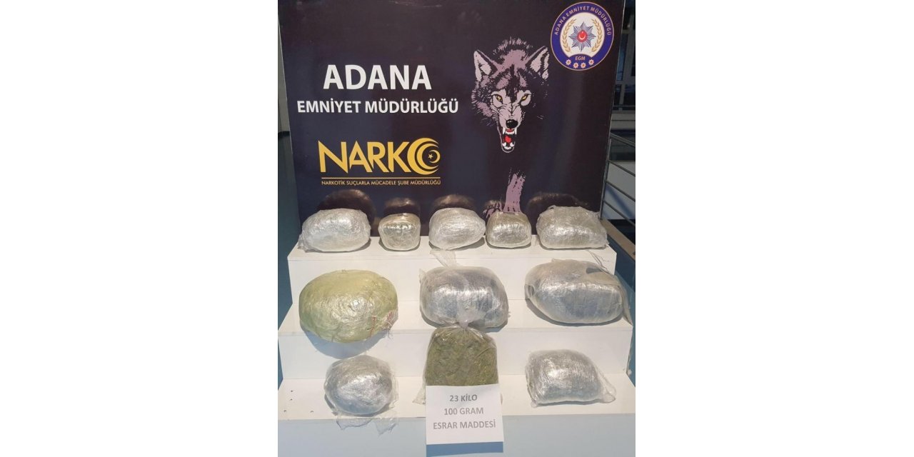 Adana’da uyuşturucu operasyonu