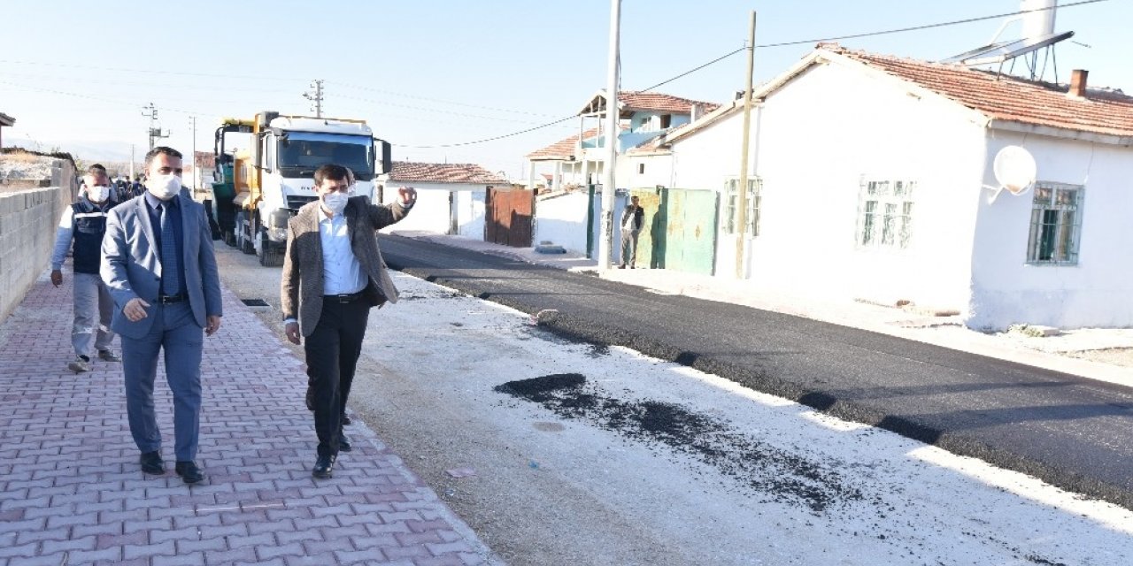 Karatay’da 200 bin ton asfalt hedefi aşıldı