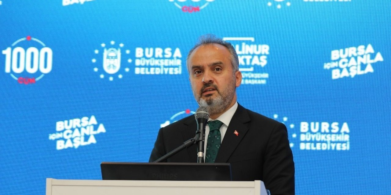 Alinur Aktaş, Bursa’nın canla başla geçen 1000 gününü paylaştı