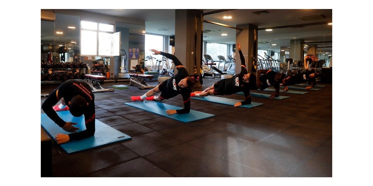 Galatasaray, Kayserispor hazırlıklarına devam etti