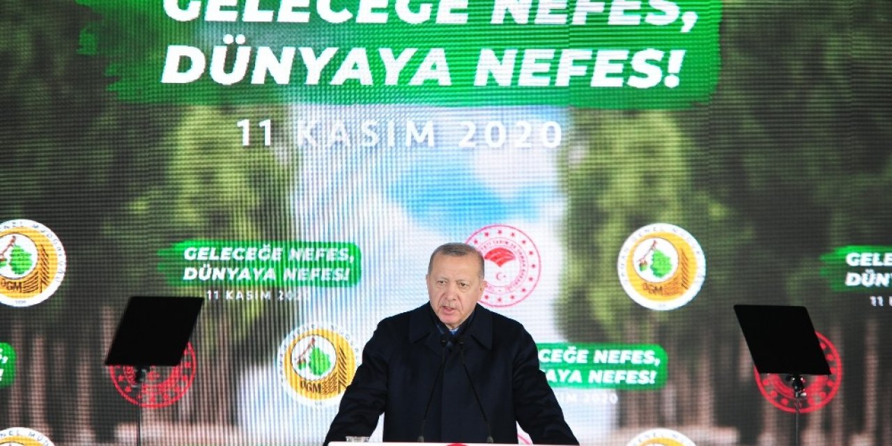 Cumhurbaşkanı Erdoğan: “Sahte çevrecilere aldırmadan çalışmalara devam ediyoruz”