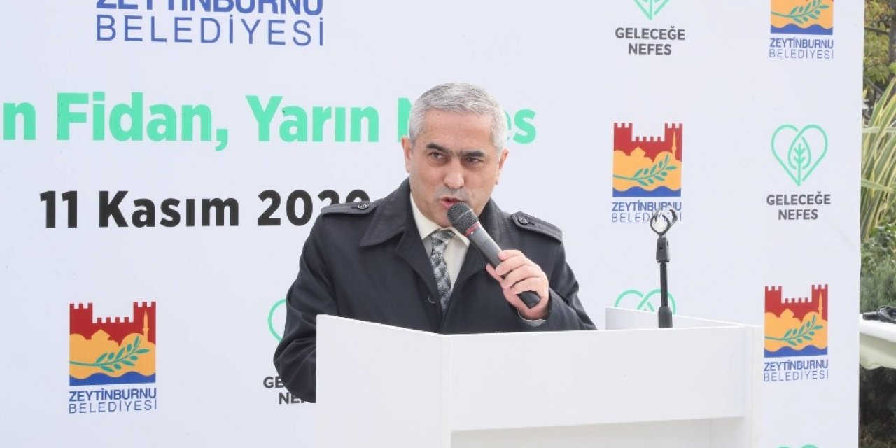 “Geleceğe Nefes, Dünyaya Nefes” için fidanlar dikildi