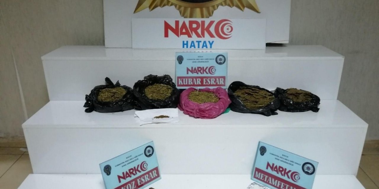 Hatay’da uyuşturucu operasyonu