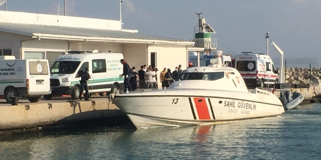 Gemiyle çarpışan teknedeki 4 kişinin cansız bedenleri getirildi