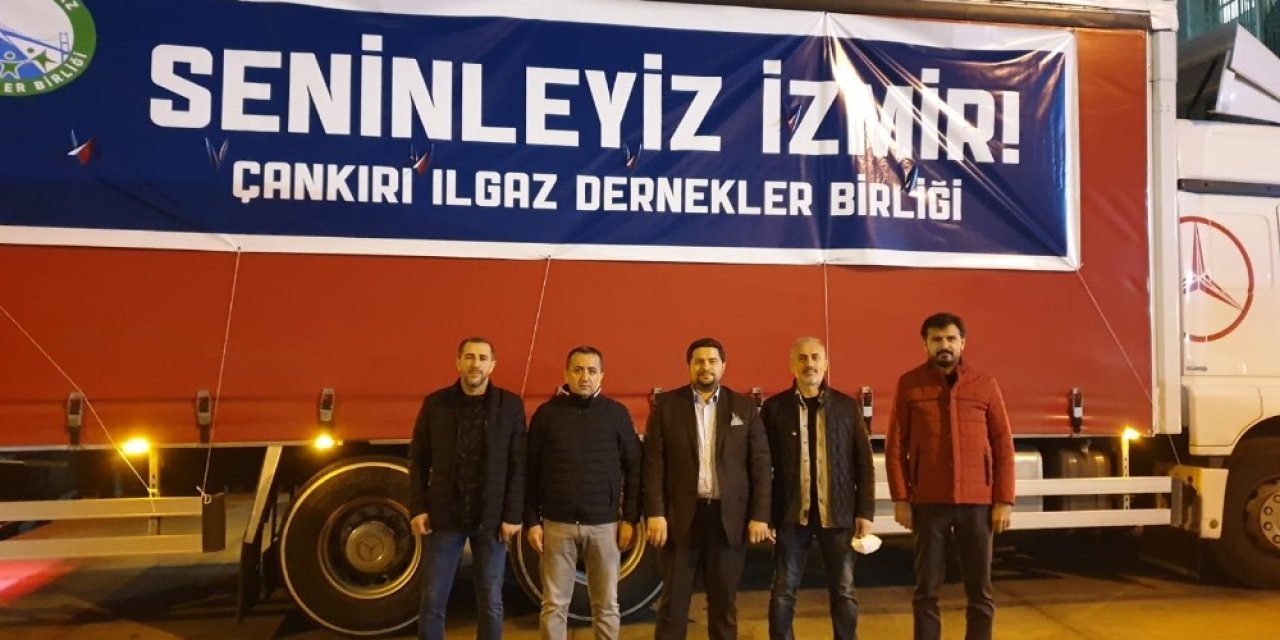 İstanbul’daki Ilgazlılar’dan depremzedelere bir tır dolusu yardım