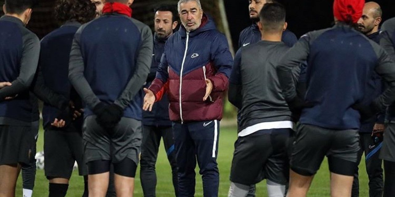 Samet Aybaba takım ile ilk antrenmanına çıktı