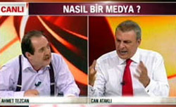 Canlı yayında kavga çıktı!