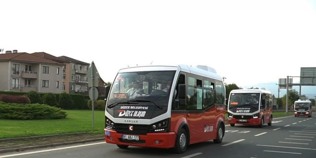 Düzce’de otobüsler 22.30’a kadar çalışacak