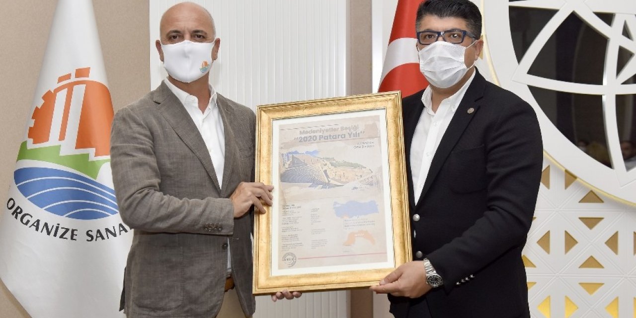 OSB Başkanı Ali Bahar, ANTİAD’ı konuk etti