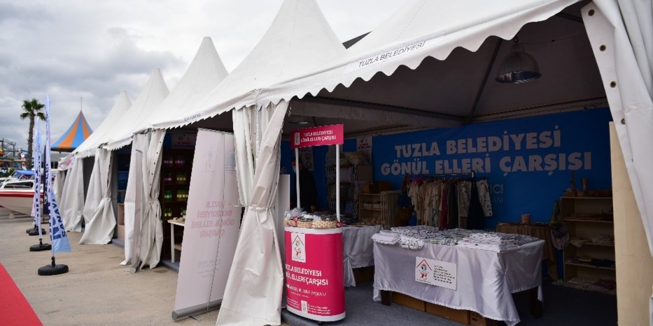 Gönül Elleri Çarşısı Denizcilik Fuarı’nda yerini aldı