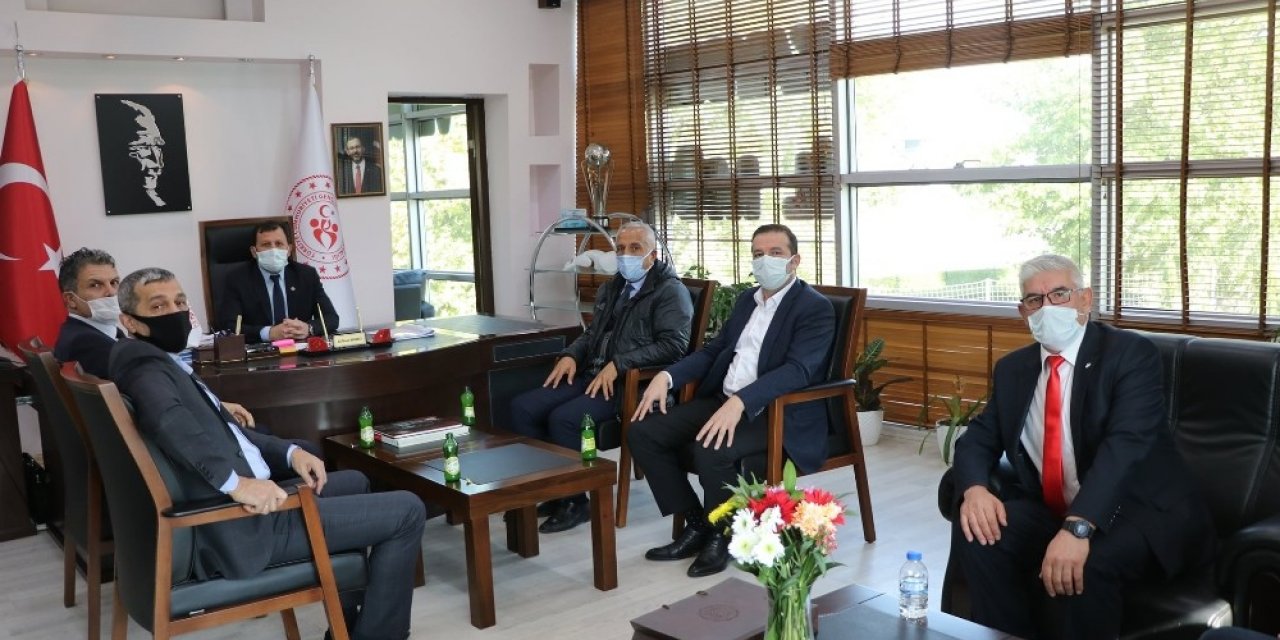 ASKF Başkan Adayı Mutlu Önal’dan ziyaret