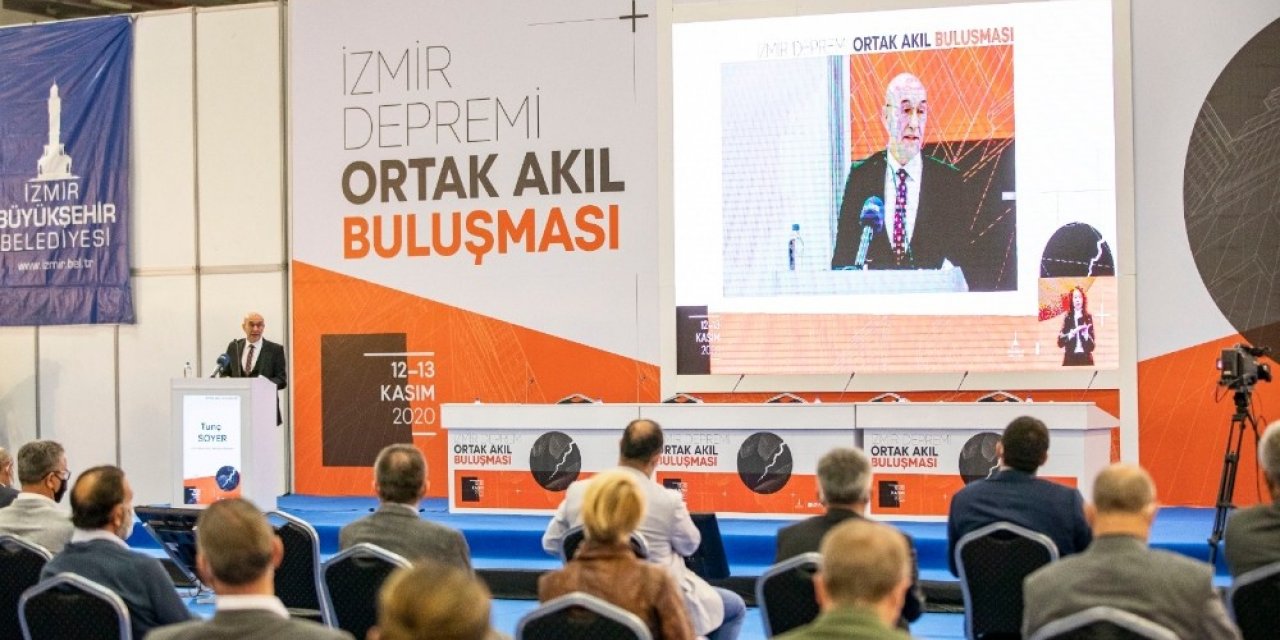 Başkan Tunç Soyer, İzmir Depremi Ortak Akıl Buluşmasında konuştu