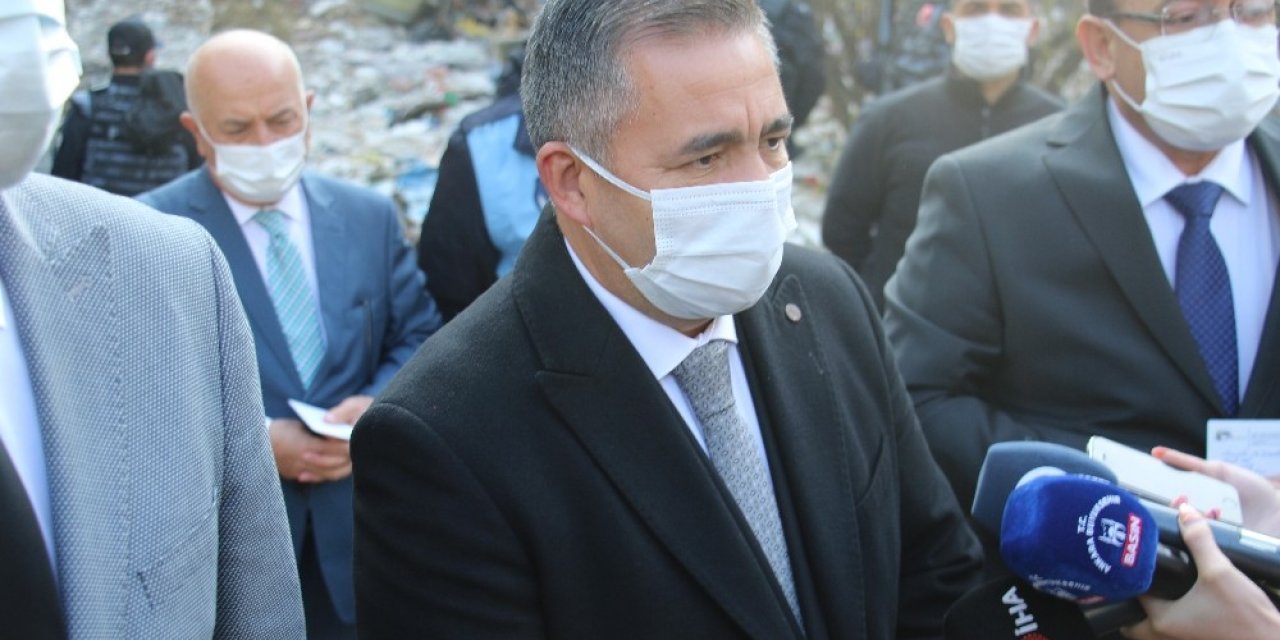 İçişleri Bakanlığının talimatı ile Başkent’teki metruk yapılar yıkılıyor