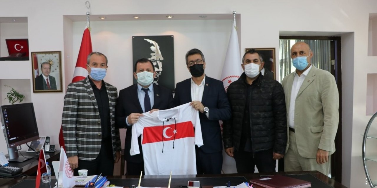 TÜFAD Kayseri Şubesi’nden Kabakcı’ya ziyaret